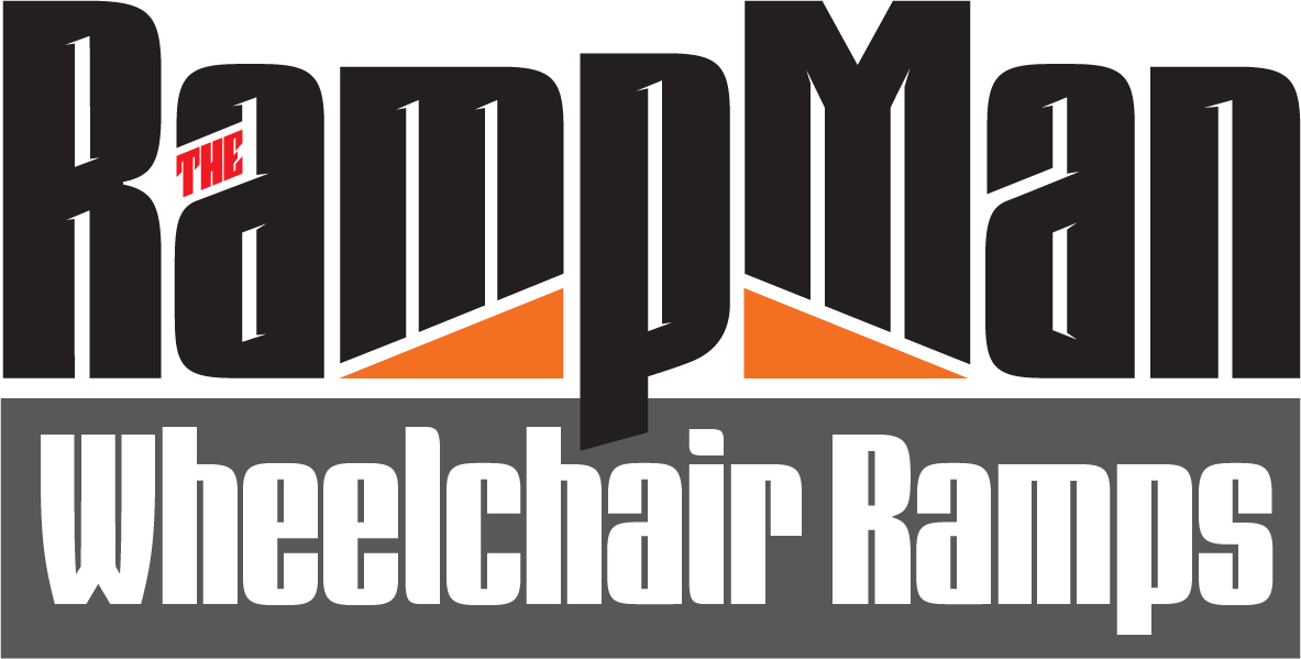 TheRampMan Logo Wheelchair Access Ramps Custom Made Metal Plates kiwi made
